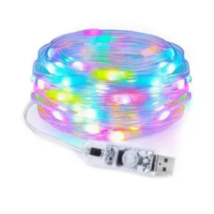 20M 10M 5M LED String Light with Remote Control 2800 (K) Super Bright Curtain Lights for Home Party Decor 200 Lights 20 Meters