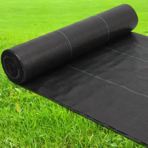 4.1OZ Weed Barrier Landscape Fabric, 5×300FT Heavy Duty Garden Weed Fabric, Woven PP Weed Control Cover, Driveway Cloth, Geotextile Fabric for Landscaping, Ground Cover, Weed Blocker Mat