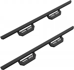 Running Board Nerf Bar Compatible with 2015-2021 F150 SuperCrew Cab 2017-2021 F250 F350 F450 F550 Super Duty Crew Cab, 7 inches, Enhanced Durability, Simple Assembly, Stylish Design
