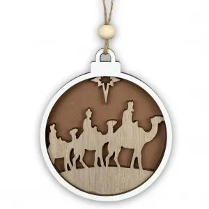 Winter Wonderland Ornaments for Christmas Tree Christmas Wooden Hanging Ornaments for Holidays Party Decoration JM02064