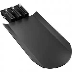 46x19 Inch Clamp On Quick Spade Combo Bucket/Skid Steer Loader Fork, Attachment for Skid Steer, Tractor Bucket or Pallet Fork, Integrated Chain Hook, Dig Footings, Trenches & Stump Removal