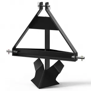 Middle Buster for Category Plow 3-Point Hitch, Heavy Duty Middle Buster Quick Hitch Tractors Steel Furrowing Plow Mechanical Plowing, Soil Tiller