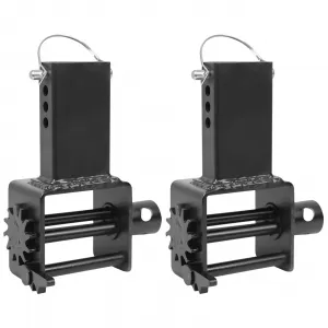 Heavy Duty Stake Pocket Winch: 5400 lbs Load Capacity, Fits 2"-4" Straps, Rust-Resistant, Easy Install