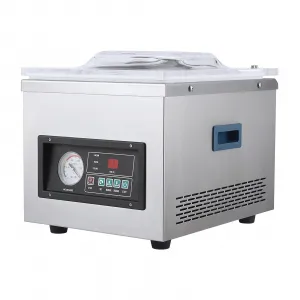 Chamber Vacuum Sealer Machine, 12 Inch, 6.5 m³/h Pump Rate, Automatic Control for Excellent Sealing Effect - Stainless Steel Structure for Household and Commercial Use, Professional Vacuum Machine