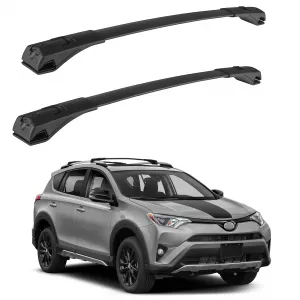 Roof Rack Cross Bar Fit for 2013-2018 Toyota RAV4, Alloy Steel