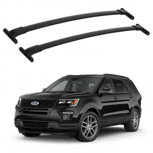 Roof Rack Cross Bar Fit for 2016-2019 Ford Explorer, Alloy Steel