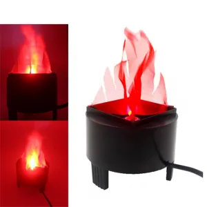 3D Artificial Fake Fire Flames 110V/220V Electric Fake Campfire Lamp Realistic Flame Stage Effect Light For Bar Stage Home