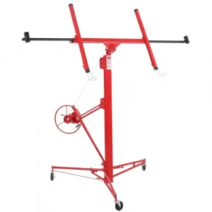 Drywall Lift 11FT Drywall Jack Lift for Ceiling, Adjustable Panel Hoist 150LBS Heavy Duty Drywall Lifter