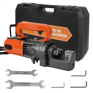1300W Electric Hydraulic Rebar Cutter 4-25mm, 5S Cut - RC-20