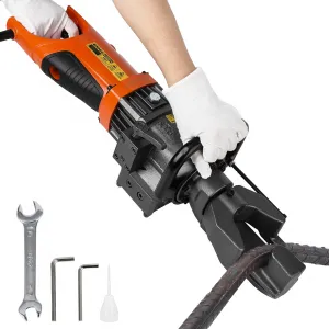 900W Electric Hydraulic Rebar Bender Bending up to 5/8 Inch