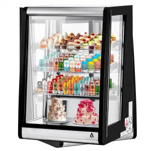 5.2 Cu.Ft Cake Display 146L Fridge, LED, Double Glass, 110v