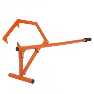 51 Inch Timberjack Log Lifter, Adjustable Log Roller Cant Hook, Log Roller Tool Heavy Duty Steel Log Jack, Logging Tools for Rolling and Raising Up The Logs with Grip Handle