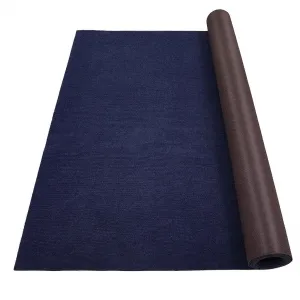 Blue Marine Carpet, Marine Carpet, 6FT*13.1FT Boat Carpet Rugs, Indoor/Outdoor Rug, for Patio Deck, TPR Non-Slide, Water-Proof,for Outdoor, Camping