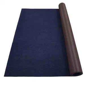 Black Marine Carpet, Marine Carpet, 6FT*18FT Boat Carpet Rugs, Indoor/Outdoor Rug, for Patio Deck, TPR Non-Slide, Water-Proof,for Outdoor, Camping