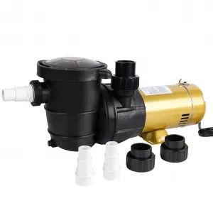 1.5HP Swimming Pool Pump Single Speed In/Above Ground Water Pump,115V 5568GPH & High Flow, Powerful Primming Swimming Pool Pumps with Filter Basket, Low Noise for Family