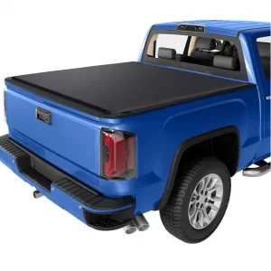 5.8ft Quad Fold Soft Tonneau for 14-18 Silverado 1500