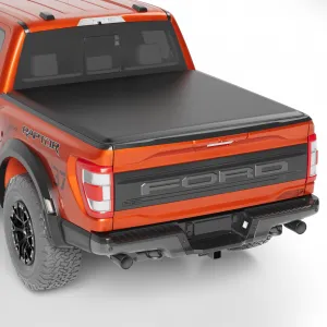 Soft Quad Fold Truck Bed Tonneau Cover for 2009-2014 Ford F-150 - 5.5ft Bed