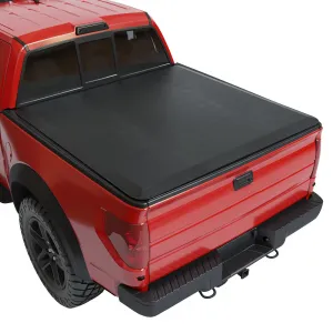 Soft Quad Fold Tonneau Cover for 2015-2025 Ford F150 5.5ft Bed