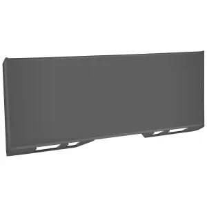 1/4" Skid Steer Attach Plate, Universal Quick Mount Plate, Grade 50 Steel, Anti-Rust Surface, Compatible with Bobcat Skid Steers and Tractors