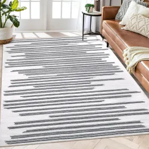Washable Area Rugs 10x13 Extra Large Non-Slip Modern Geometric Carpet for Living Room Bedroom Farmhouse