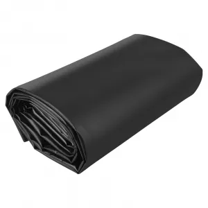 10x13ft HDPE Pond Liner 20 Mil UV Resistant, Easy-Cut Black Liner for Outdoor Ponds, Waterfalls, Fish & Koi Ponds, Water Gardens