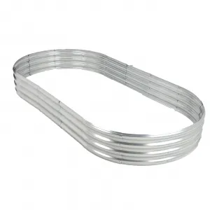 Raised Garden Bed, 8x4x1 FT Raised Beds For Galvanized, Metal Planter Boxes Outdoor For Vegetables, Flowers, Herbs, and Succulents