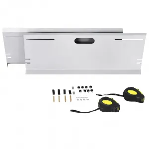 Wheel Alignment Tool With Four Probe Feet, Double 16ft Tape Measure Tape Rulers, Toe Plates Wheel Alignment Tool Helps You Better Align Your Car,Alignment Tools Automotive Fits Most Family Cars