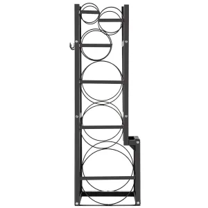 Refrigerant Tank Rack 1x50lbs and 2x30lbs Cylinder Tank Rack 15"x12"x48" Gas Cylinder Racks and Holders for Freon, Gases, Oxygen, Nitrogen