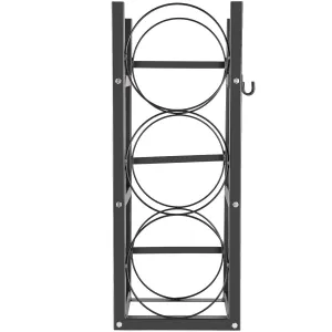 Refrigerant Tank Rack 3x30lbs Cylinder Tank Rack 11"x12"x32.5" Gas Cylinder Racks and Holders for Freon, Gases, Oxygen, Nitrogen