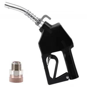 3/4 Inch NPT Auto Fuel Nozzle 13/16 Inch Spout 16 GPM with Swivel