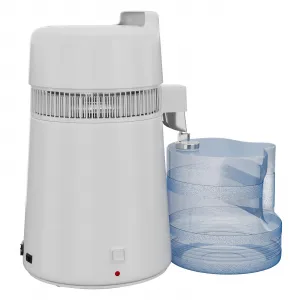 Water Distillers for Home Countertop 1.5 gal 900W Stainless Steel with Glass Container