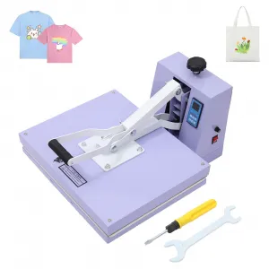 Heat Press Machine, 16 x 20 Inch Heat Transfer Machine, Digital Sublimation Heat Transfer Machine T-Shirt Heat Press Machine, Combo Hat Heat Press Machine Sublimation for T Shirts Mugs Hat Plate Cap