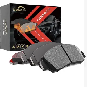 MERXENGFront Brake Pads with Hardware, 4 PCS Ceremic Brake Pads Set fit for LEXUS HS250h 2010-2012 All Models, SCION xD 2008-2014 All Models, TOYOTA COROLLA 2009-2019 All Models