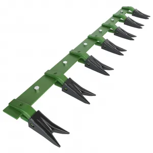 Heavy Duty 61-Inch Bucket Tooth Bar for Sub-Compact Tractors, Effortless Installation, Steel, Powder Coated, Fits 1/2-Inch Edges, Urban Construction