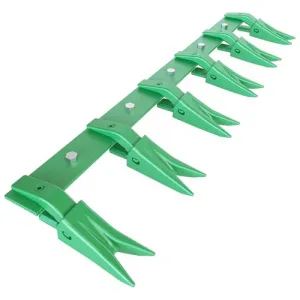 Bucket Tooth Bar, 46'', Heavy Duty Tractor Bucket Teeth Bar for Sub-Compact Tractor Loader, 4560 Lbs Load-Bearing, Fits Bucket Cutting Edges Sized 1/2" or Less with Effortless Installation