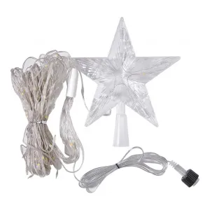 LED Christmas Tree Star Waterfall Lights with Remote Control 8 Lighting Modes IP44 Waterproof String Light for Outdoor Christmas Decorations Warm Light USB