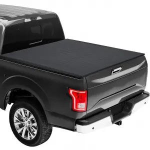 Soft Roll-Up Tonneau Cover for Compatible with 2019-2024 Chevrolet Silverado/GMC Sierra 1500 5.8 Ft Truck Bed