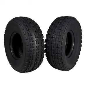 ATV 22x7-10 4PR QD134 Tires, All Terrain ATV UTV Mud Trail Tires(Set of 2, Tubeless)