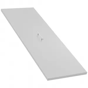 Fire Pit Spark Screen Cover for Campfires - Easy Lift Stainless Steel, Mesh Protector, Guide Rod Included, Outdoor Patio & Backyard Accessory，51 * 17 * 1inch