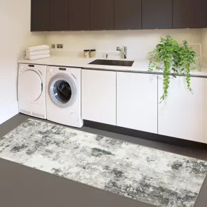 Washable Rugs 2x6 Runner Rug Non Slip Kitchen Hallway Bedroom Indoor Taupe