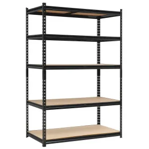 Storage Shelves, 5-Tier Adjustable Metal Shelving Units for Storage, Heavy Duty 2000lbs Capacity, Storage Rack Shelving Metal Organizer, Pantry Shelves Utility Shelf for Garage Warehouse