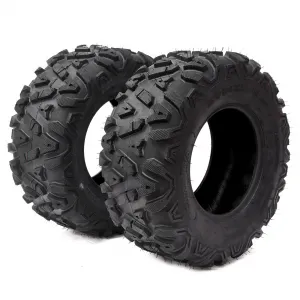 Set of 2 26x11-12 ATV/UTV Tires 26x11x12 6PR TL All-Terrain Tires