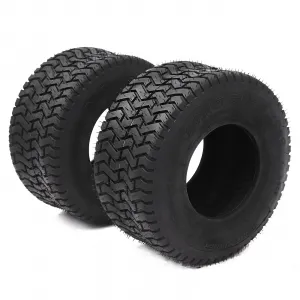2 PCS 18x8.5-8 Lawn Mower Tires 4PR Turf Saver Lawn & Garden Tires for Garden Tractor Riding Mower, Tubeless