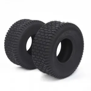 18x8.50-8 Lawn Mower Tires, 4 Ply Tubeless, Set of 2, Fits Lawn Tractor, Riding Mower, Golf Cart