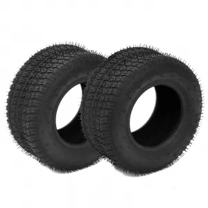 Lawn Mower Tires Turf Tires 20x8.00-8 4PR for Golf Cart Tires, Garden Tractor Riding Mower Tubeless Set of 2 - 13x5.00-6-4PR TL WAVE