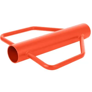 12 LB Metal Fence Post Driver Heavy Duty Steel Handle Comfortable Grip Versatile Use for T-Posts and Signposts