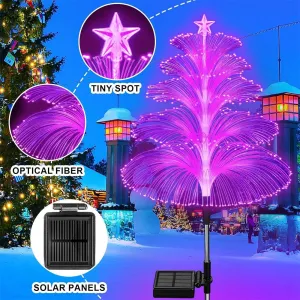 Solar Jellyfish Lights 7 Color Changing Solar Garden Lights Waterproof Outside Decor For Christmas Pool Outdoor Yard Garden Decoration