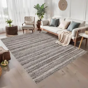 Modern Grey Camel 10x13  Washable Rug for Bedroom Living Room Modern Large Area Rug Modern Woven Print Indoor Rug Soft Non Sheddding Grey Rug Non Slip Nursery Rug Stain Resistant Farmhouse Rug