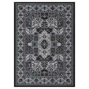 Area Rugs 5x7 for Living Room, Machine Washable Rugs Floor Carpet for Bedroom, Non-Shedding Vintage Rugs for Indoor High Traffic Areas, Low Pile Non-Slip Rug for Dining Room Office Home Decor