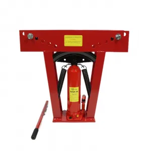 12 Ton Hydraulic Tube Bender, 6 Dies for Exhaust & Tubing